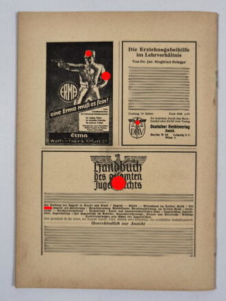 "Wille und Macht" Führerorgan der nationalsozialistischen Jugend, Heft 13, 1. Juli 1941 mit 24 Seiten
