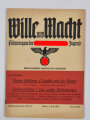 "Wille und Macht" Führerorgan der nationalsozialistischen Jugend, Heft 13, 1. Juli 1941 mit 24 Seiten