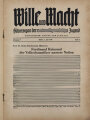 "Wille und Macht" Führerorgan der nationalsozialistischen Jugend, Heft 11, 1. Juni 1941 mit 24 Seiten