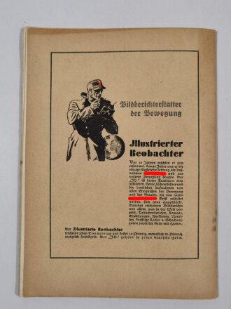 "Wille und Macht" Führerorgan der nationalsozialistischen Jugend, Heft 22, 15.November 1936  mit 32 Seiten, Bindung löst sich