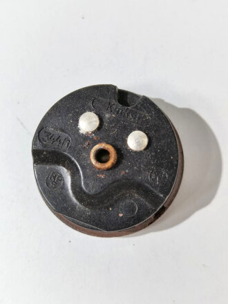 1 Stück Kehlkopfmikrofon von der Wehrmacht aus der Originalverpackung