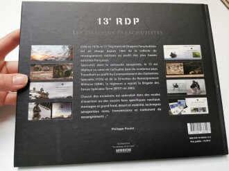 "13e RDP Les Dragons Parachutistes - Soldats de LOmbre" ca. 50 Seiten, aus Raucherhaushalt, unter DIN A4, französisch