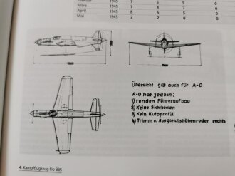 "Dornier Do 335, 435, 635, - Kampfflugzeug Aufklärer Zerstörer Nachtjäger" 253 Seiten, aus Raucherhaushalt, über DIN A4