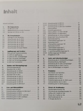 "Strahlflugzeug Arado Ar 234 Blitz Technik und Einsatz 1944/45" 269 Seiten, aus Raucherhaushalt, über DIN A4