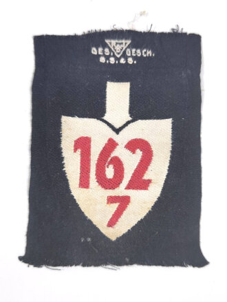 Reichsarbeitsdienst Ärmelspaten " 162/7 "...