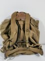 U.S. Army Modell 1942 Mountain Backpack, dated 1942. Used, uncleaned