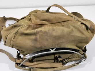 U.S. Army Modell 1941 Mountain Backpack. Used, uncleaned