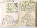 Militärgeographische Beschreibung von Frankreich, Teil I: Nordost-Frankreich. Straßenkarten und Stadtdurchfahrtpläne. Blatt 3 fehlt