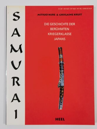 "Samurai" Die Geschichte der berühmten Kriegerklasse Japans.DIN A4, 96 Seiten, aus Raucherhaushalt