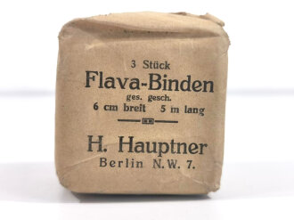 3 Stück " Flava-Binden" H.Hauptner Berlin