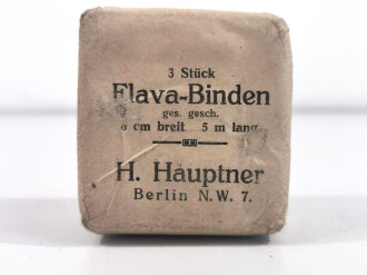 3 Stück " Flava-Binden" H.Hauptner Berlin