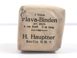 3 Stück " Flava-Binden" H.Hauptner Berlin