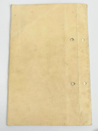 DRL Deutscher Reichsausschuss für Leibesübungen, Leistungsbuch "Deutsches Turn- und Sportabzeichen" in Bronze,Sonneberg, datiert 1933