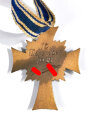 Ehrenkreuz der Deutschen Mutter ( Mutterkreuz ) in Bronze am Band