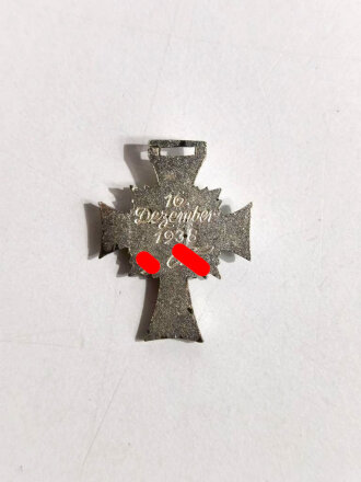 Miniatur, Ehrenkreuz der Deutschen Mutter in Silber,...