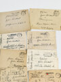Konvolut etwa 30 Feldpostbriefe / Briefe eines Soldaten mit der Feldpostnummer 32009