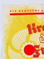 "Kraft durch Freude " Plakat für das "Tegerseer Bauertheater" Maße 48 x 65cm