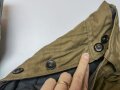 Russland 2. Weltkrieg, wattierte Winterhose. Erbeutetes Stück, mit deutschen Knöpfen versehen , wenig getragen