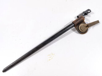 U.S. Civil War, M1855 Socket Bayonet with steel M1873...