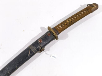 Japan 2.Weltkrieg, Katana für Offiziere in gutem Gesamtzustand, saubere Klinge