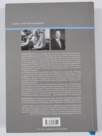 Günther Rall "Mein Flugbuch" Erinnerungen 1938-2004, DIN A4, 376 Seiten, gebraucht,  aus Raucherhaushalt