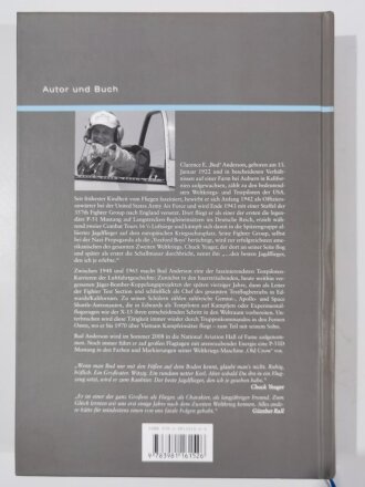 Clarence E., Bud, "zum Fliegen und Kämpfen", DIN A4, 376 Seiten, gebraucht, aus Raucherhaushalt