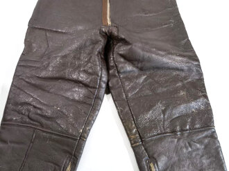 U.S. WWII Army Air Force , Type B-1 sheepskin bomber  flight pants. Good condition, uncleaned, size Large Bundweite 52cm