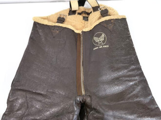 U.S. WWII Army Air Force , Type B-1 sheepskin bomber  flight pants. Good condition, uncleaned, size Large