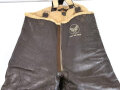 U.S. WWII Army Air Force , Type B-1 sheepskin bomber  flight pants. Good condition, uncleaned, size Large Bundweite 52cm