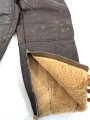 U.S. WWII Army Air Force , Type B-1 sheepskin bomber  flight pants. Good condition, uncleaned, size Large Bundweite 52cm