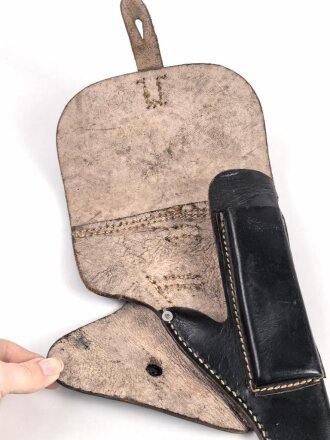 Pistolentasche P38 Wehrmacht. Ungetragen, mit Reichsbetriebsnummer