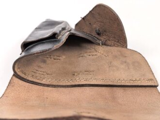 Pistolentasche P38 Wehrmacht. Ungetragen, mit Reichsbetriebsnummer