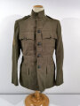 U.S. WWI Model 1917 tunic, belonged to a saddler in the 1st AEF Corps. One overseas chevron