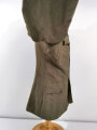 U.S. WWI Model 1917 tunic, belonged to a saddler in the 1st AEF Corps. One overseas chevron