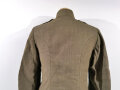 U.S. WWI Model 1917 tunic, belonged to a saddler in the 1st AEF Corps. One overseas chevron