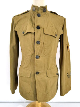 U.S. WWI  tunic, belonged to an  AEF infantry men who...