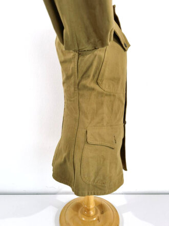 U.S. WWI  tunic, belonged to an  AEF infantry men who went overseas twice. " New York Uniform mfg Corp " Label