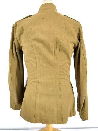 U.S. WWI  tunic, belonged to an  AEF infantry men who went overseas twice. " New York Uniform mfg Corp " Label