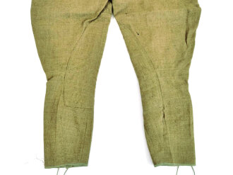 U.S. WWI wool pants "American Garment Indianapolis" Contract 1917 manufacture. Moth holes, uncleaned