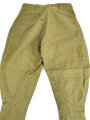 U.S. WWI wool pants "American Garment Indianapolis" Contract 1917 manufacture. Moth holes, uncleaned