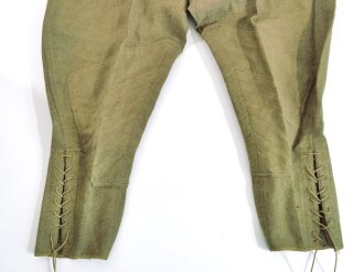 U.S. WWI wool pants "Levy & Schilt New York" Contract 1917 manufacture. Good condition, uncleaned