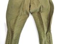 U.S. WWI wool pants "Levy & Schilt New York" Contract 1917 manufacture. Good condition, uncleaned