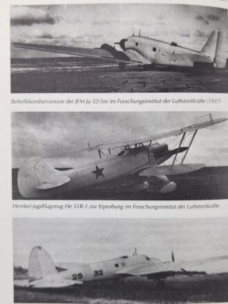 Deutsche Spuren in der sowjetischen Luftfahrtgeschichte, Dimitri Alexejewitsch Sobolew, DIN A4, 311 Seiten, gebraucht, aus Raucherhaushalt