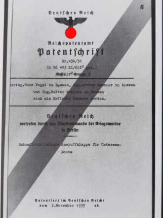 Deutsche U-Boote, "Geheim 1935-1945", Richard...