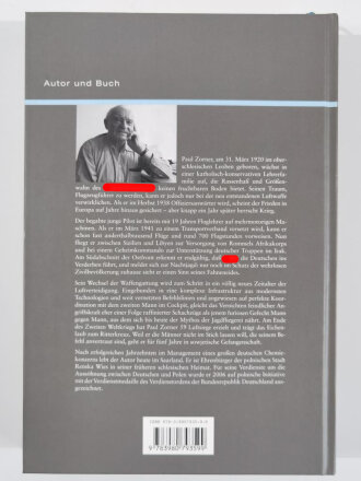 "Nächte im Bomberstrom", Erinnerungen 1920-1950, Paul Zorner. DIN A4, 335 Seiten, gebraucht, aus Raucherhaushalt