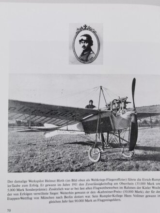 "Schwingen aus Stahl", Der Traum vom Fliegen (Peter Krusche), Von den ersten Piloten und ihren Flugmaschinen, DIN A4, 128 Seiten, gebraucht, aus Raucherhaushalt