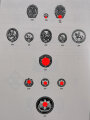 Insignia, Decorations and Badges of the Third Reich and Occupied Countries, DIN A4, 134 Seiten, gebraucht, aus Raucherhaushalt