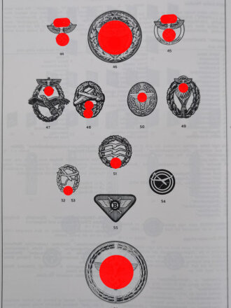 Uniforms and Badges of the Third Reich, Volume III : H1 - NSFK - RAD (Rudolf Kahl), DIN A4, 96 Seiten, gebraucht, aus Raucherhaushalt