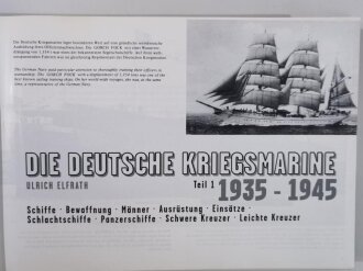 "Die Deutsche Kriegsmarine 1935-1945", Schiffe,...