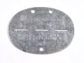 Erkennungsmarke Wehrmacht aus Aluminium eines Angehörigen " 1./ Bb.E.(m) 1.40 " 1. Bataillon beweglich ( motorisiert ) 1.40